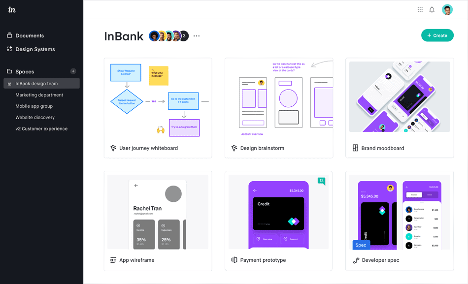 Image of InBank communication tool